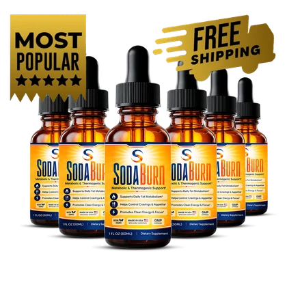 Soda Burn 6 bottle package